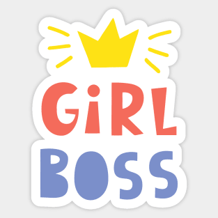 GIRL BOSS Sticker